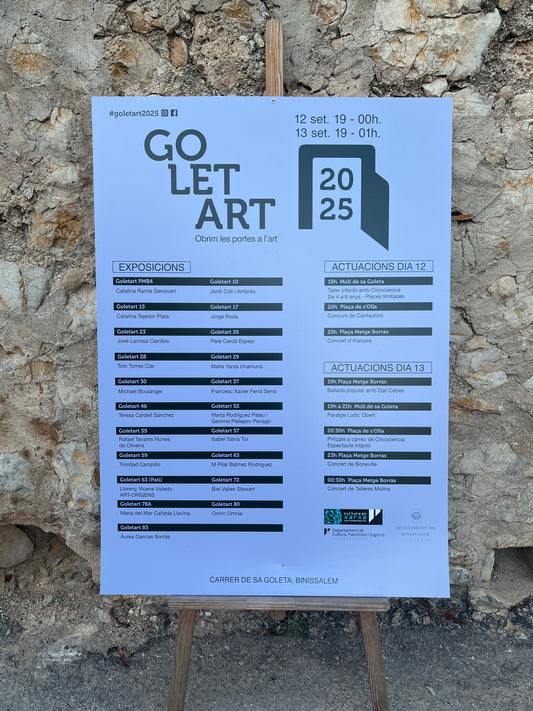 GOLETART BINISSALEM 2025 / Las casas se abren al arte local