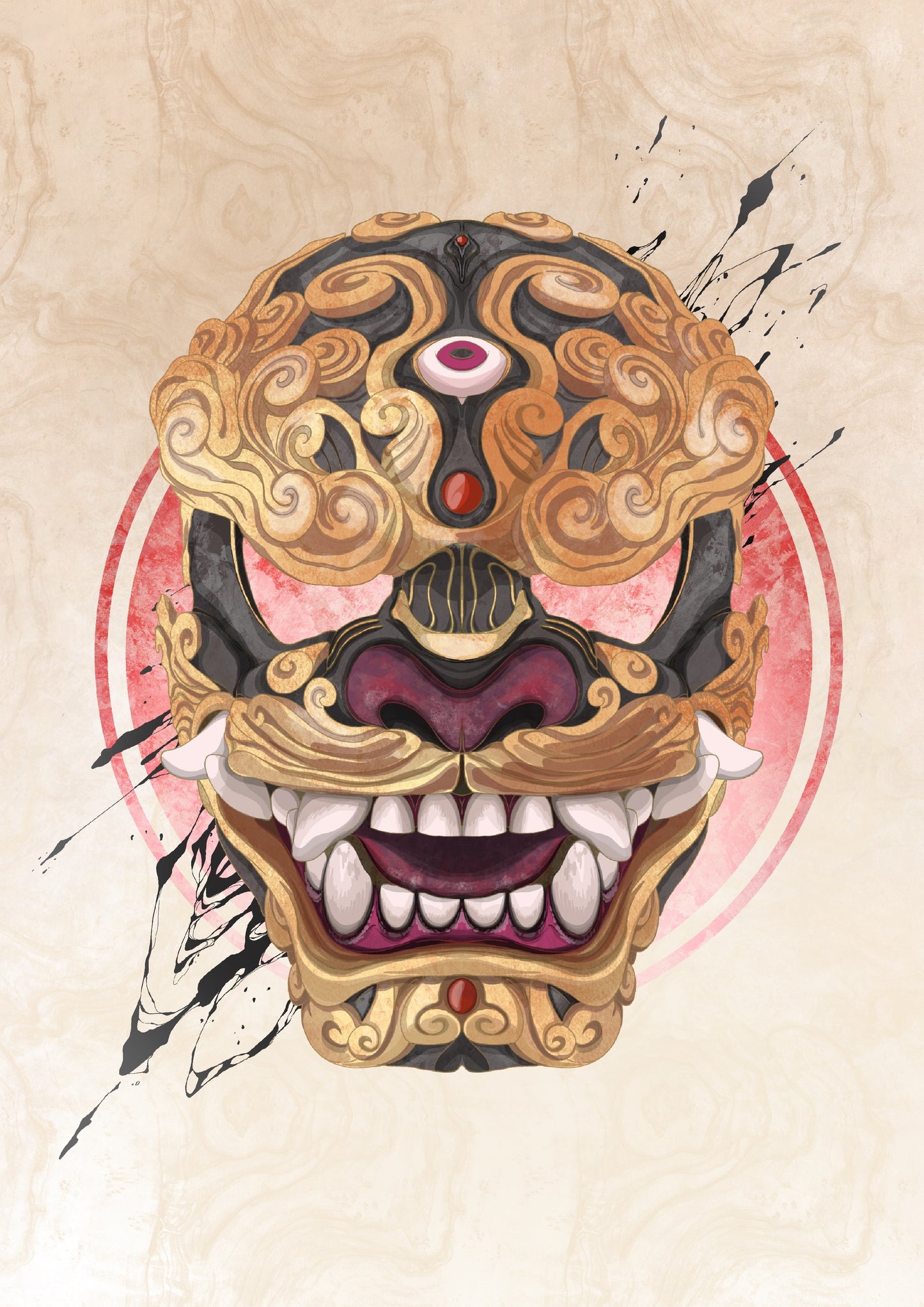 Pack Leones Komainu