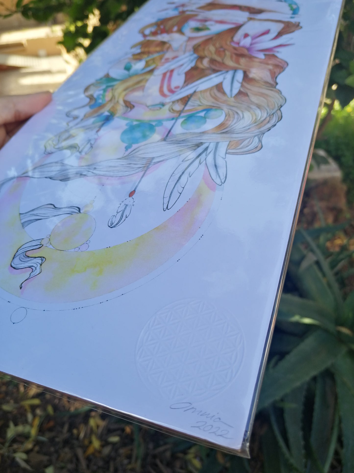 Obra de arte Virgen