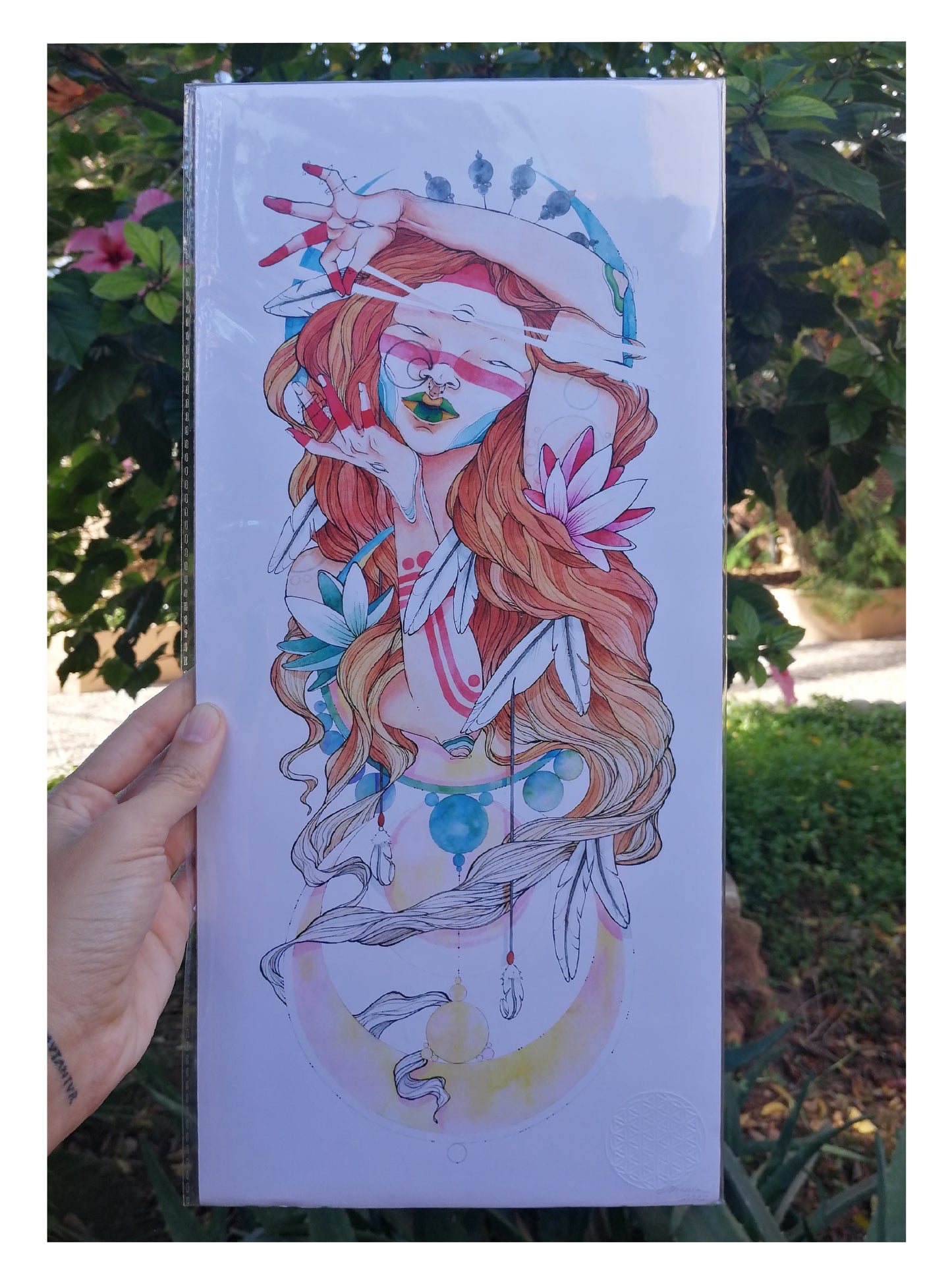 Obra de arte Virgen