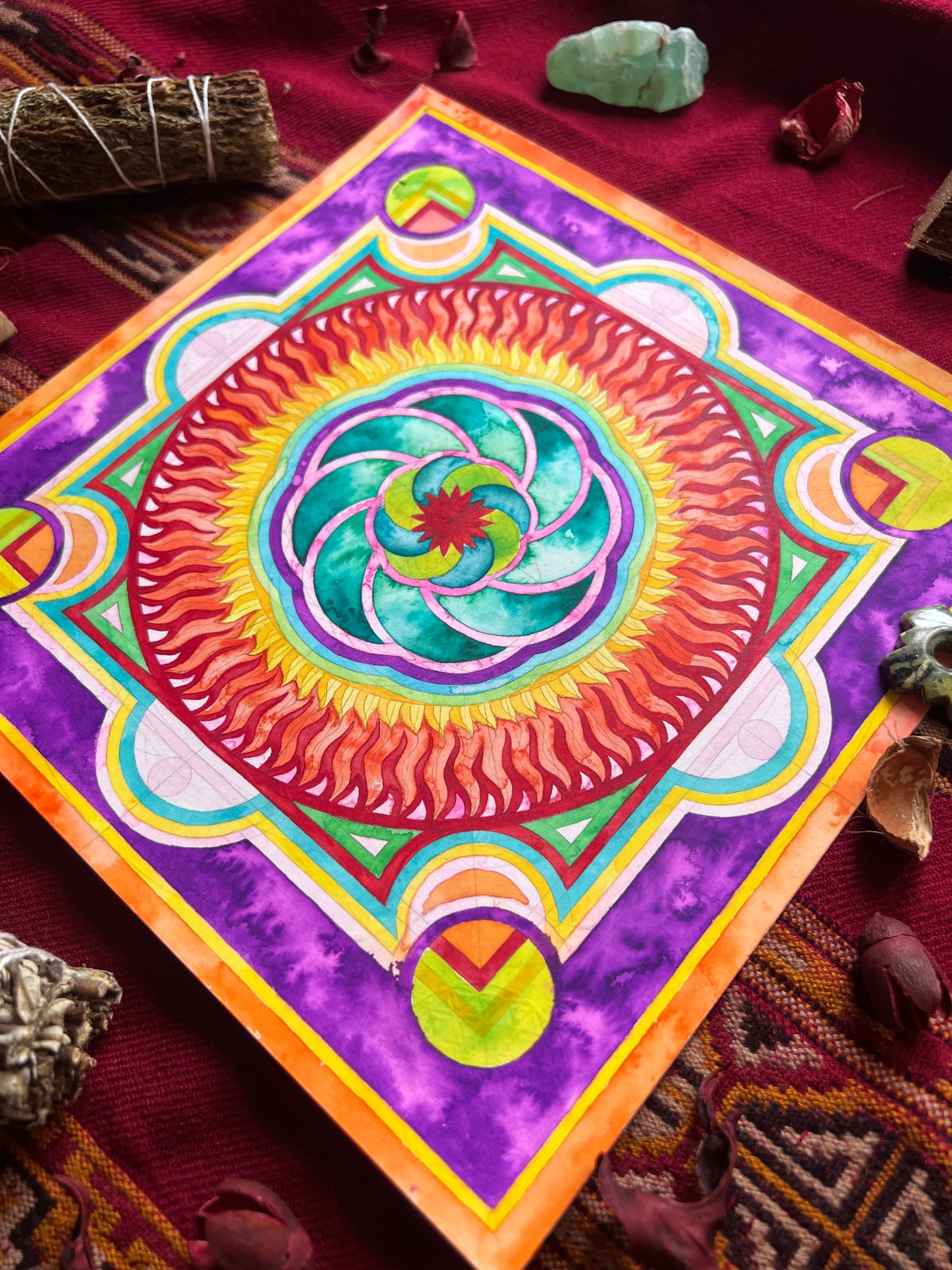 geometria sagrada del peyote mexico