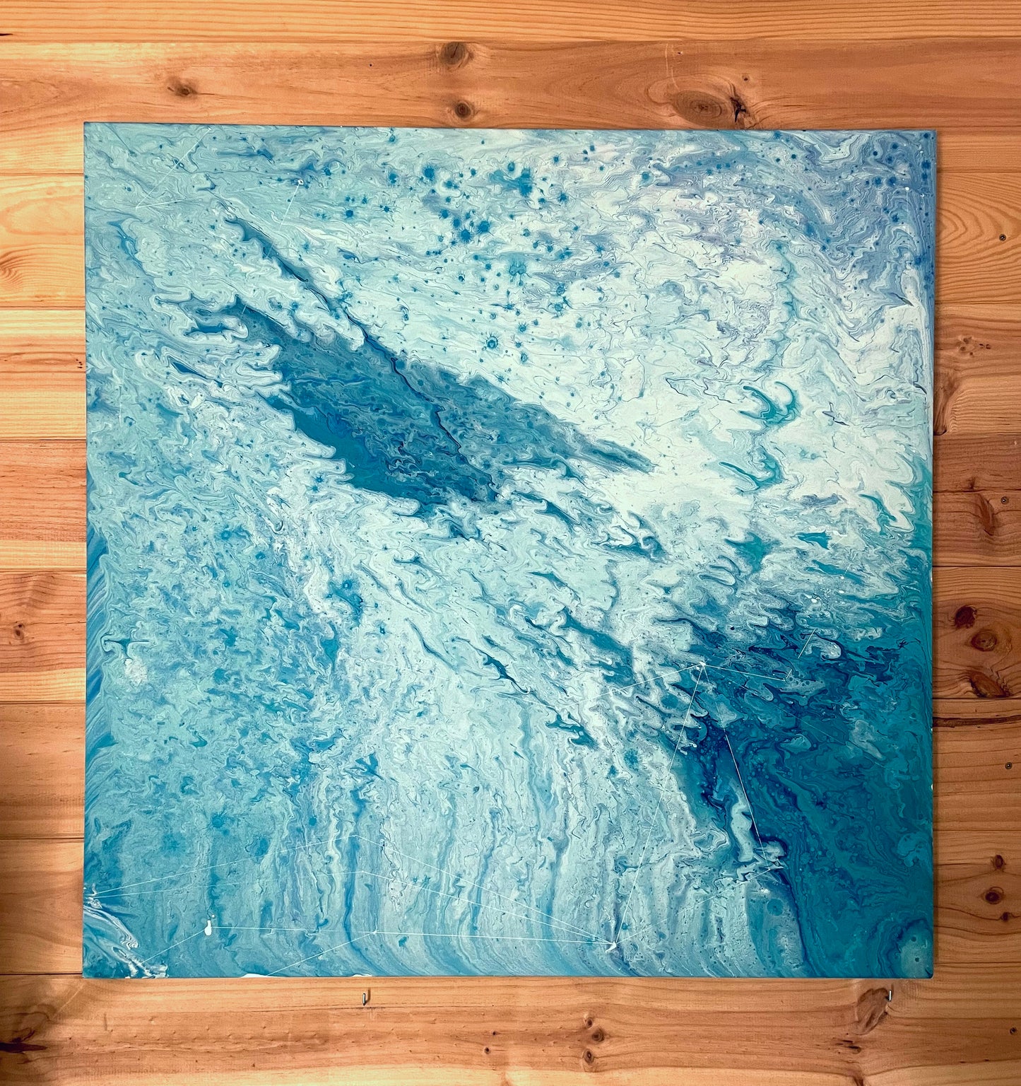 Pintura acrílica sobre lienzo, arte contemporáneo en Palma de Mallorca