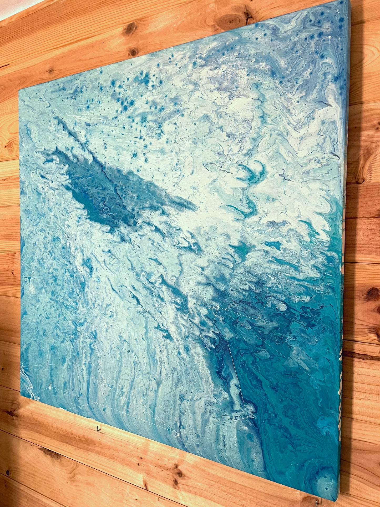 Pintura acrílica sobre lienzo, arte contemporáneo en Palma de Mallorca