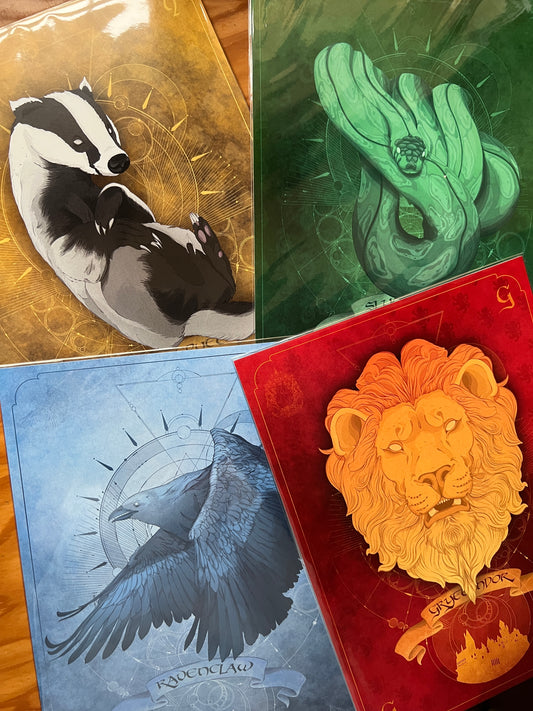 Pack Harry Potter: Las Cuatro Casas de Hogwarts